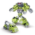 thumbnail image 1 of sdhkgrrt Transformable CarToy, Transforming Truck Robot forKidsBoys, Engineering Vehicle Model with Mecha Robot Action Figure, Educational BuildingToyforChildrenToddlers Age 3 4 5 6 7 8 Years Old, 1 of 6
