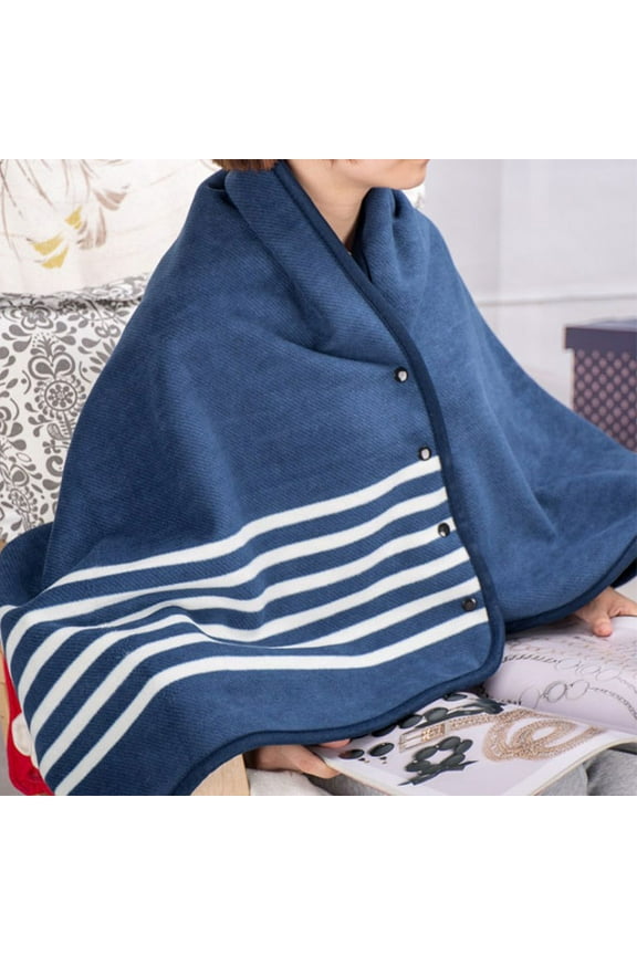 Warm Double Layer Blanket Scarf, Cozy Plaid Blanket Scarf, Versatile Winter Shawl Wrap For Women, Oversized Travel Poncho, Soft Fleece-Like Loungewear Essential