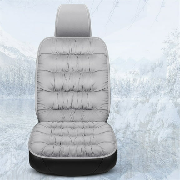 sdhkgrrt Warm Winter Car Seat, Ultra Soft Car Seat Cushion, Heated Seat Cover For Winter Driving, Luxury Car Seat Protector Pad, Memory Foam Car Accessories For Commuters