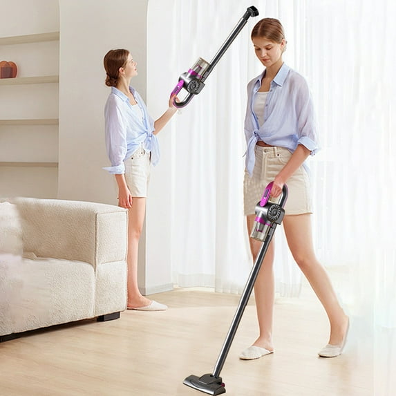 sdhkgrrt Wireless Handheld Vacuum Cleaner, Cordless Rechargeable Vacuum for Home Car Pet Hair, Powerful Suction Lightweight Portable Vacuum Cleaner, Multi-Surface Floor Upholstery Cleaning Tool with