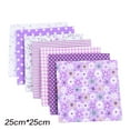 thumbnail image 1 of sdhkgrrt under $5 Fabric Squares, 7PCS Fabric Bundle,Patchwork Squares Quilting,Sewing DIY Material,25x25cm Cotton Prints,Craft Sewing Supplies, 1 of 2