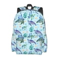 thumbnail image 1 of sea turtle Backpack for Women 16.9 inch Travel Casual Laptop Backpack Lightweight Waterproof Hiking Daypack, 1 of 7