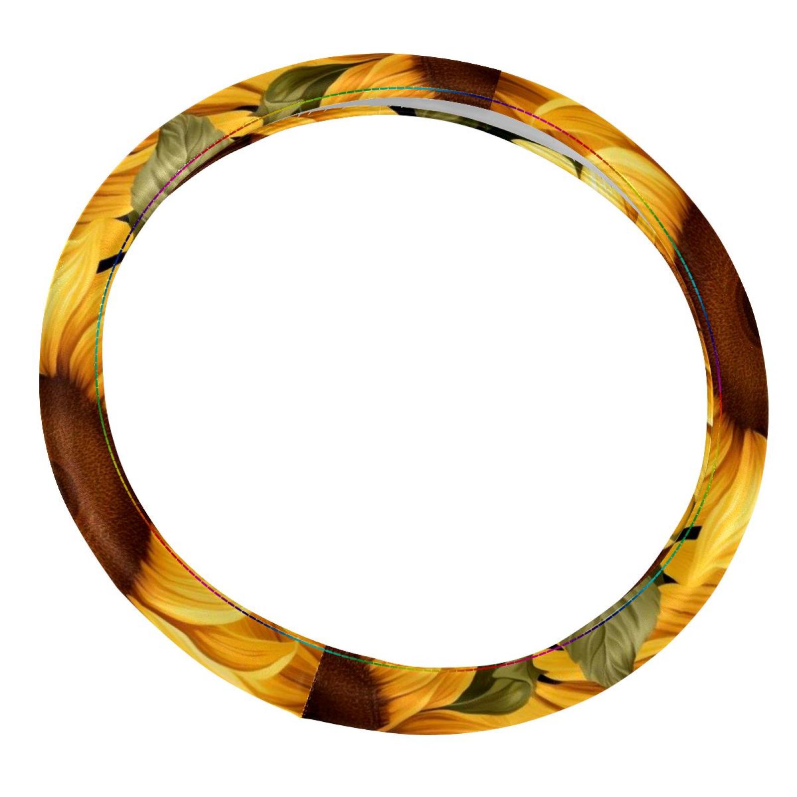 seamless printing Car Wheel Cover 14.5 Inch Steering Wheel Cover