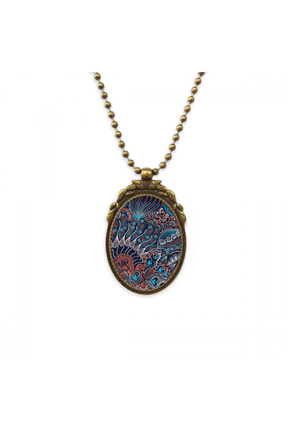 seamless texture fish animal antique necklace vintage bead pendant keychain