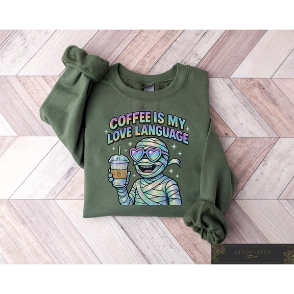 season Coffee Sweatshirt, season Pumpkin Latte Tee, season Monster Shirt, Coffee Lover season, season Coffee Shirt, F3878 All Size S-5Xl
