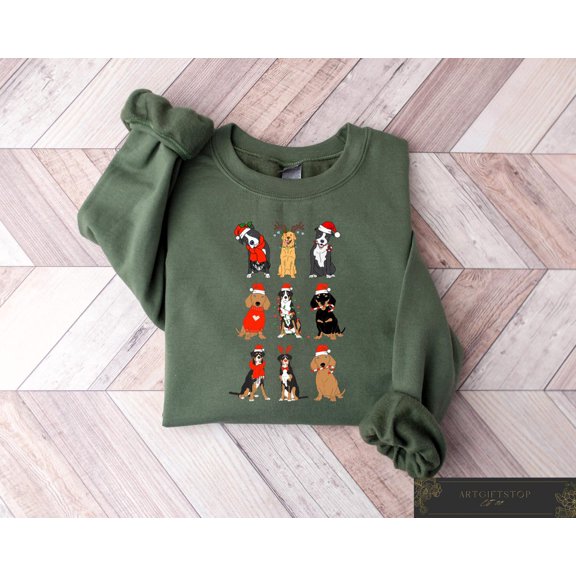 season Dogs Sweatshirt, Dog Lover Sweater, season Dog Shirt, season Tshirt, season Dog Crewneck, Cute For Dog Lover, F3867 All Size S-5Xl