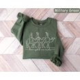 thumbnail image 1 of season Nativity Sweatshirt: Tonight We Ride, Christian season Sweater All Size S-5Xl, 1 of 5