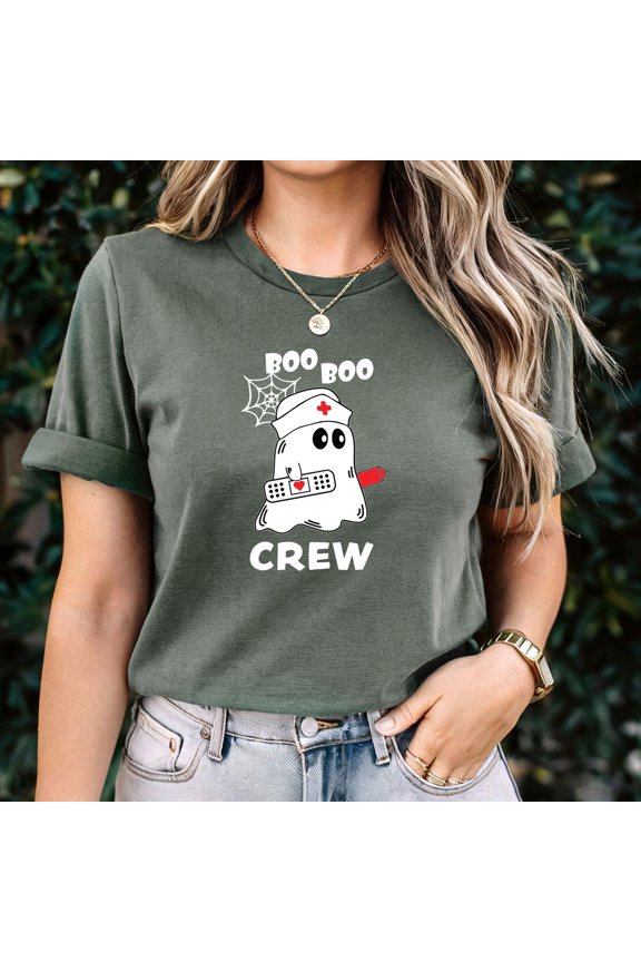 season Nurse Shirt, Nurse For Women, Spooky Season Shirt, season Nurse Shirt, Boo Boo Crew, season, Cute Nurse T-shirt All Size S-5Xl
