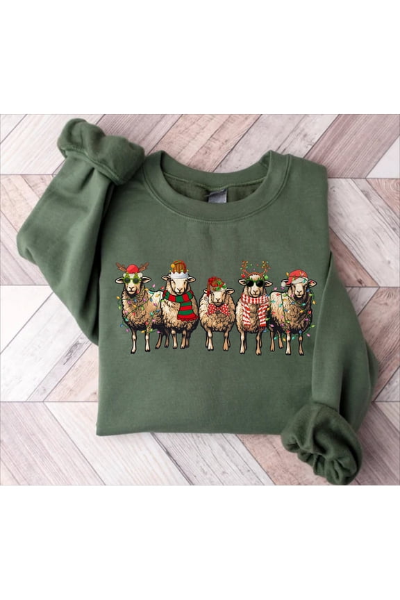 season Sheep Sweatshirt, Sheep season Shirt, Sheep Sweater, Animal Shirt, Cute Farmer Shirt, Tee, season Crewneck All Size S-5Xl