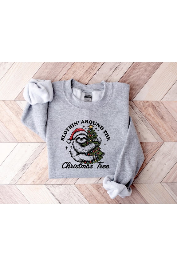 season Sloth Sweatshirt, Merry Slothmas season Shirt For Women, Sloth Lover season Shirt, season Sweater, Yoga Lover, F1048 Sweatshirt All Size S-5XL