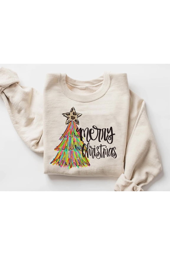season Tree Sweatshirt: Colorful Rainbow Design (Crewneck or Sweatshirt) All Size S-5Xl