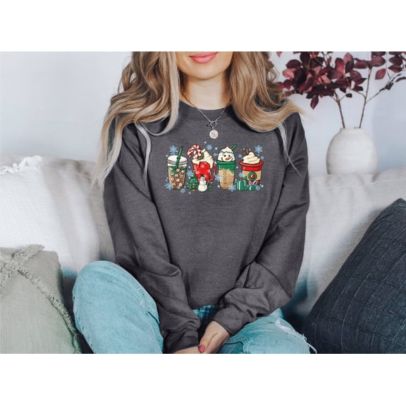 season coffee shirt, peppermint latte, season shirt, season latte, season sweater, cool season shirt, Snowman shirt, All Size S-5Xl