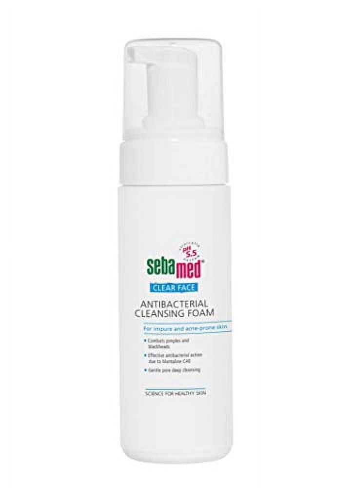 sebamed clear face cleansing foam ph 5.5 for acne prone skin gentle deep pore cleanser with