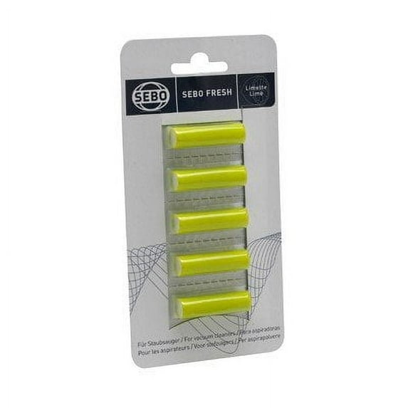 sebo fresh vacuum air scent tabs (includes 5 tabs)