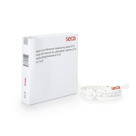 seca 212 Head Circumference Measure Tape 26.1 Inch Diameter Synthetic Disposable 2121817009, 15 Ct