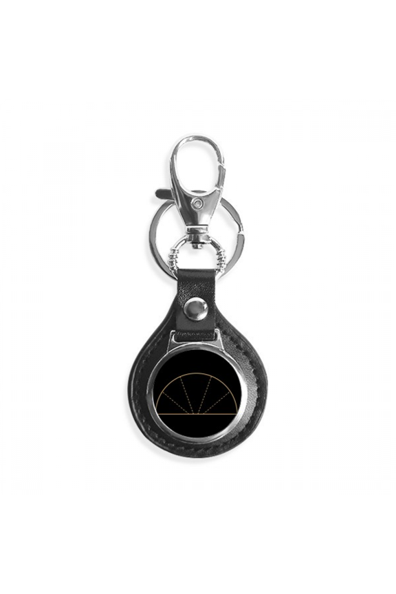 sector totem geometry symbol key link chain keyholder finder hook metal
