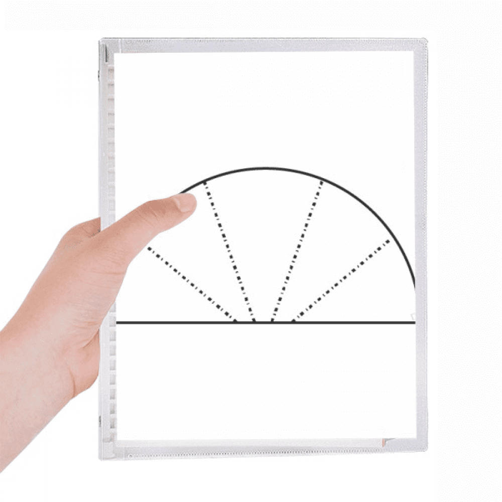 sector totem geometry symbol notebook loose diary refillable journal statiry