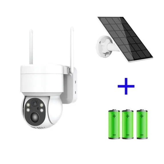 security camera, Solar PTZ Camera 4MP Wireless Solar CCTV Security Camera Outdoor Battery Rechargeable PTZ IP Camera With Solar Panel
--------
HD Night Vision