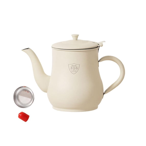 seebee Bacon Grease Container with Strainer, Cooking Oil Pot, Oil Storage Can with Lid, Stainless Steel Oil Can with Fine Mesh Strainer, Oil Storage Container for Home Kitchen