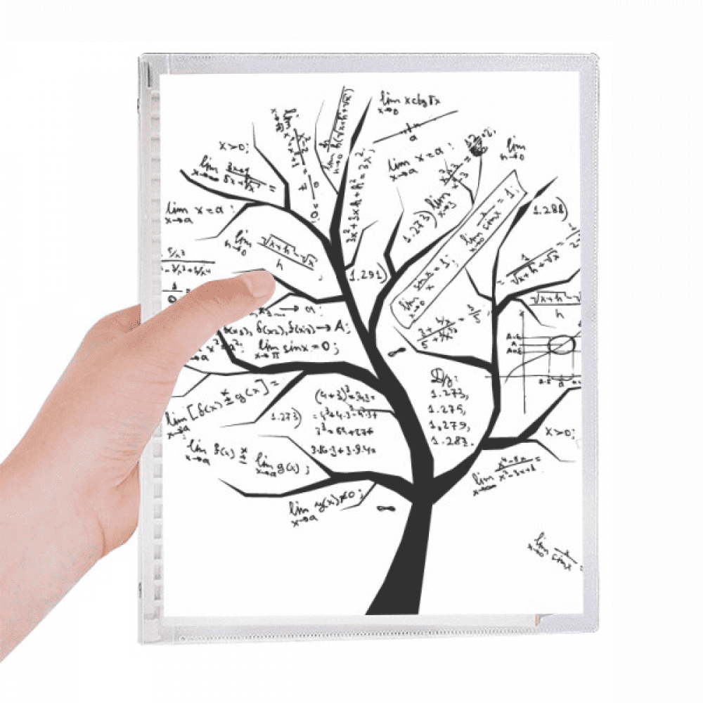 seeking lits mathematical formulas calculus notebook loose diary refillable journal statiry