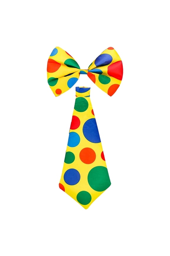 Clowns Tie and Bow Performance Props for Halloween Party Performance
