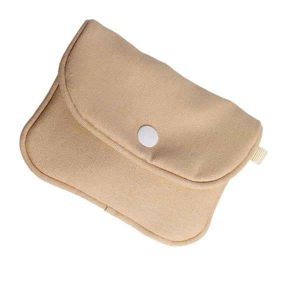 segolike Coin Purse Change Pouch Cute Lightweight Simple Cosmetic Storage Organizer Women Makeup Handbags for Storing Driving License Brown