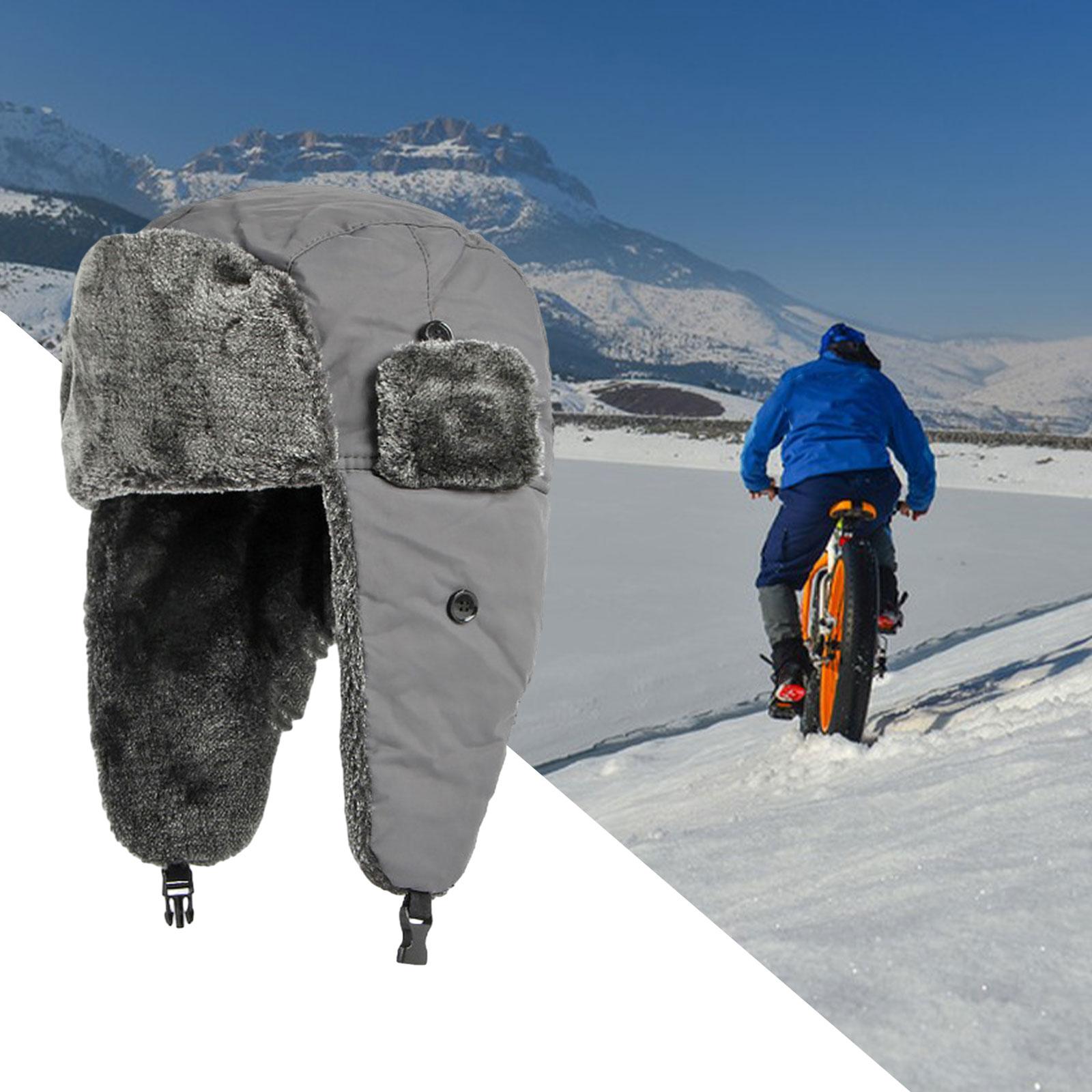 segolike Winter Trapper Hat Hunting Ski Hat with Earflaps Snow Cap Ear ...