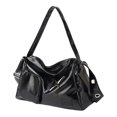 thumbnail image 1 of Segolike Women's Shoulder Bag Tote Adjustable Shoulder Strap Bag Portable Underarm Bags Handbag for Work Travel Beach Black, 1 of 7