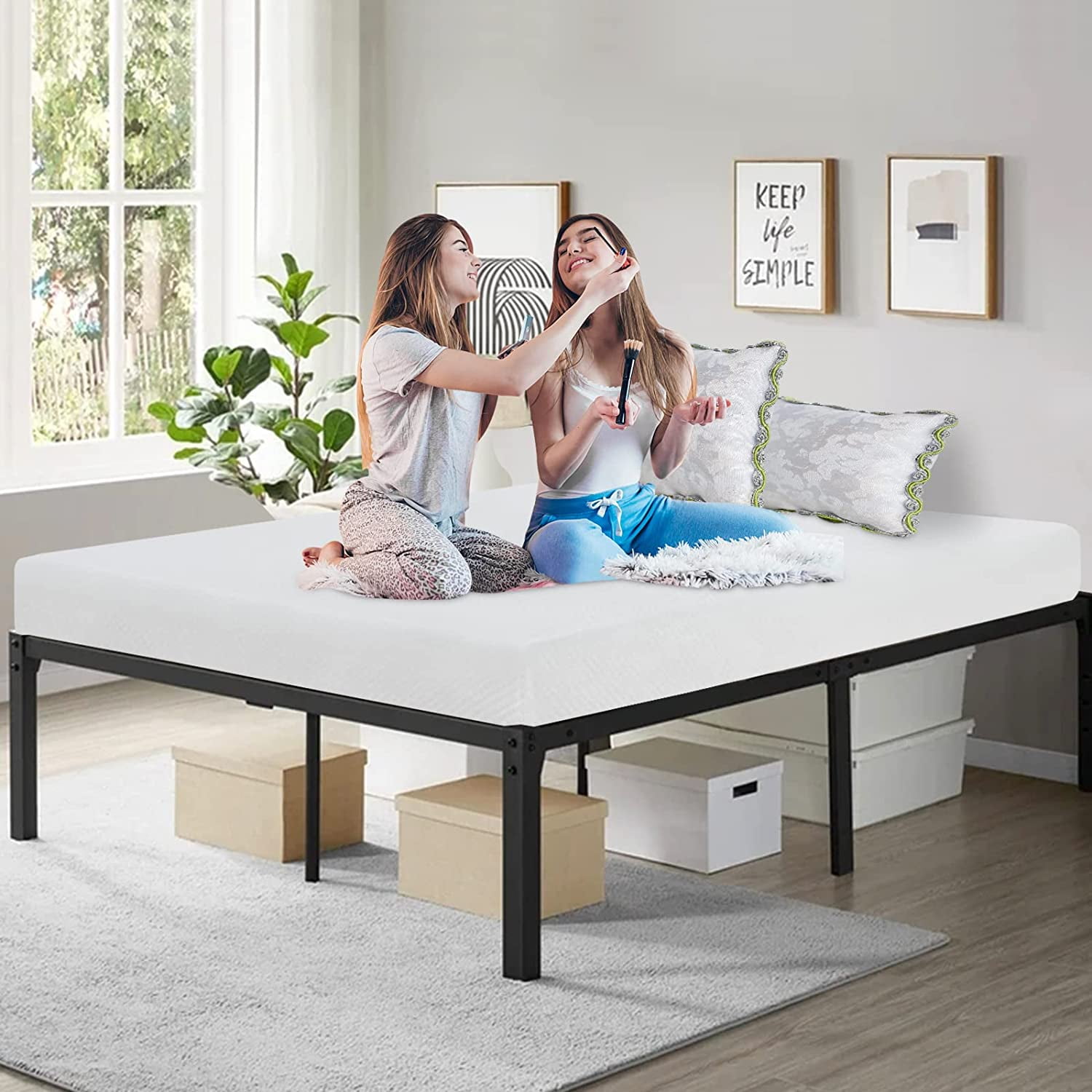 sell well Twin Mattress 6 Inch Gel Memory Foam Mattress CertiPURUS Certified Medium Firm