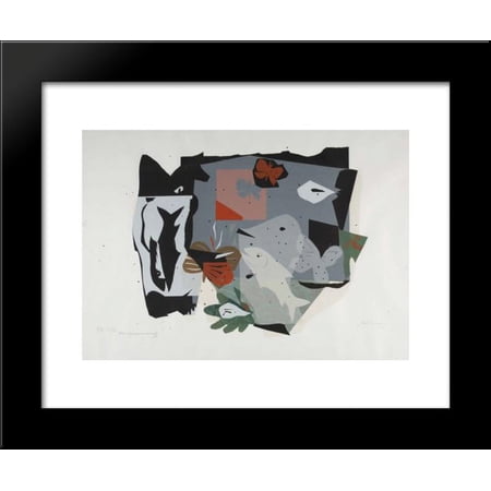 sem titulo 20x24 Framed Art Print by Nogueira, Sa