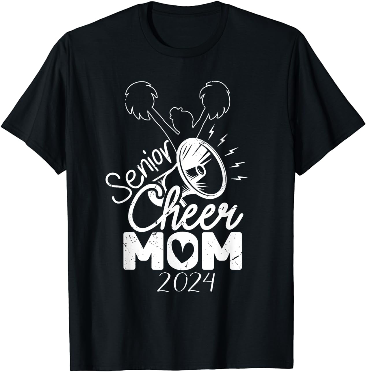senior cheer mom 2025 cheerleader parent class Graduation TShirt