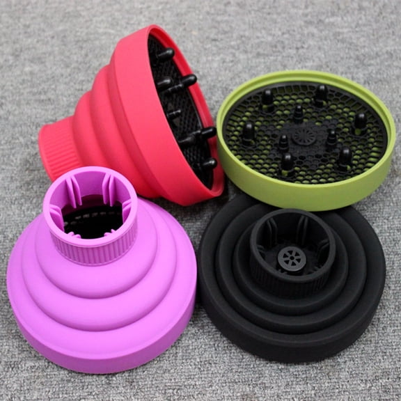 senlleo Universal Collapsible Hair Dryer Diffuser Attachment- Salon Grade tool,Lightweight Foldable Portable Travel Folding Design Fit Most of Blow Dryers