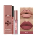 sensitive skin Lip Glaze 2.5ml Lipliner Combination Not Easy To Cup Lip