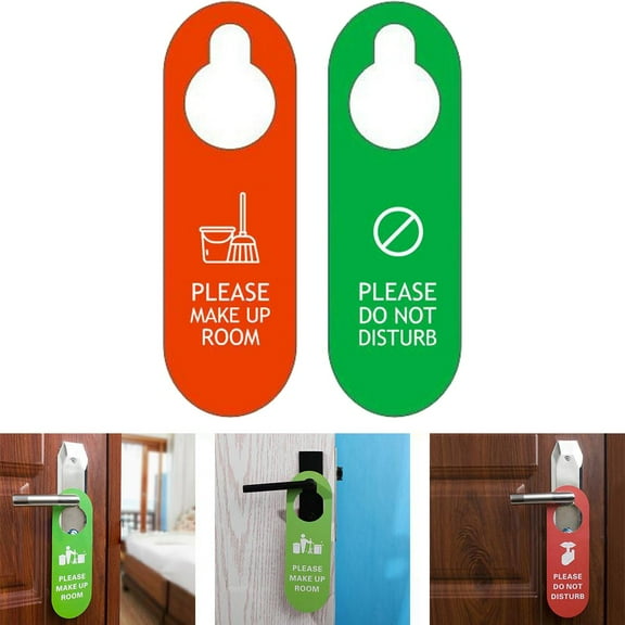 sentaili Hotel Bulletin Board Pendant Cleaning Label Door Hanger Tags Do Not Disturb Sign For Club Door Wall Decoration