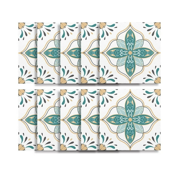 sentaili Mosaic Tile Stickers Bathroom Kitchen Home Wall Or Floor - ACZ2000