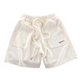 thumbnail image 1 of sertiohcv Baby Boys Shorts Toddler Shorts 2t 3t 4t 5t Boys Comfortable Shorts For Girls Breathable Summer Sports Shorts For Girls Casual Shorts White Size for 3-4 Years, 1 of 3