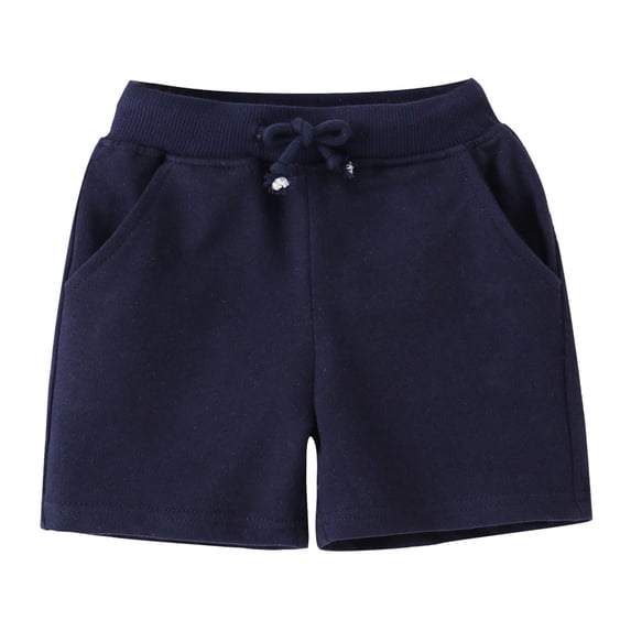 sertiohcv Toddler Shorts Boys Basketball Shorts Kids Casual Wear Shorts Summer Shorts for Children Casual Pants for Boys Shorts for Girls Children Shorts Navy Size for 6-7 Years