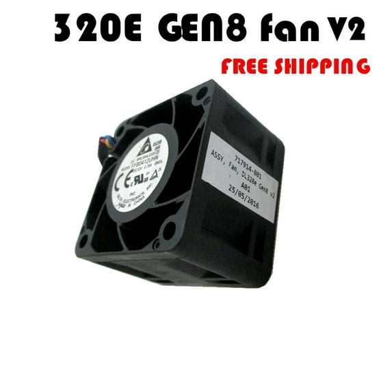 server fan 717914-001 725264-001 FFB0412UHN-BM3L for DL320e Gen8 v2 717914-001 0.81A 12V fan Cooling