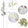 thumbnail image 1 of A set of 10 Artificial Flowers Delphinium 33.5in Long Stem Faux Silky Larkspur Flowers Arrangement Decoration, Lifelike Fake Flowers for Tall Vase Home Wedding Party Decor, 1 of 7