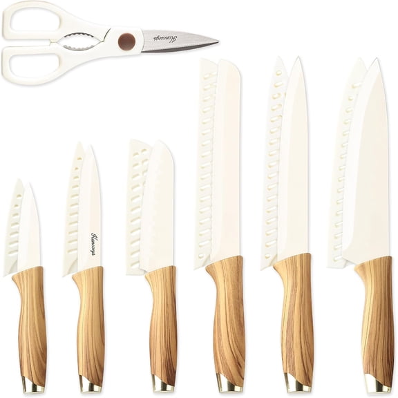 set, 13 count Kitchen  Set, Nonstick Ceramic Anti-Rust Coating and  Guard, Holiday Gifts for Kitchen, Camping Essentials