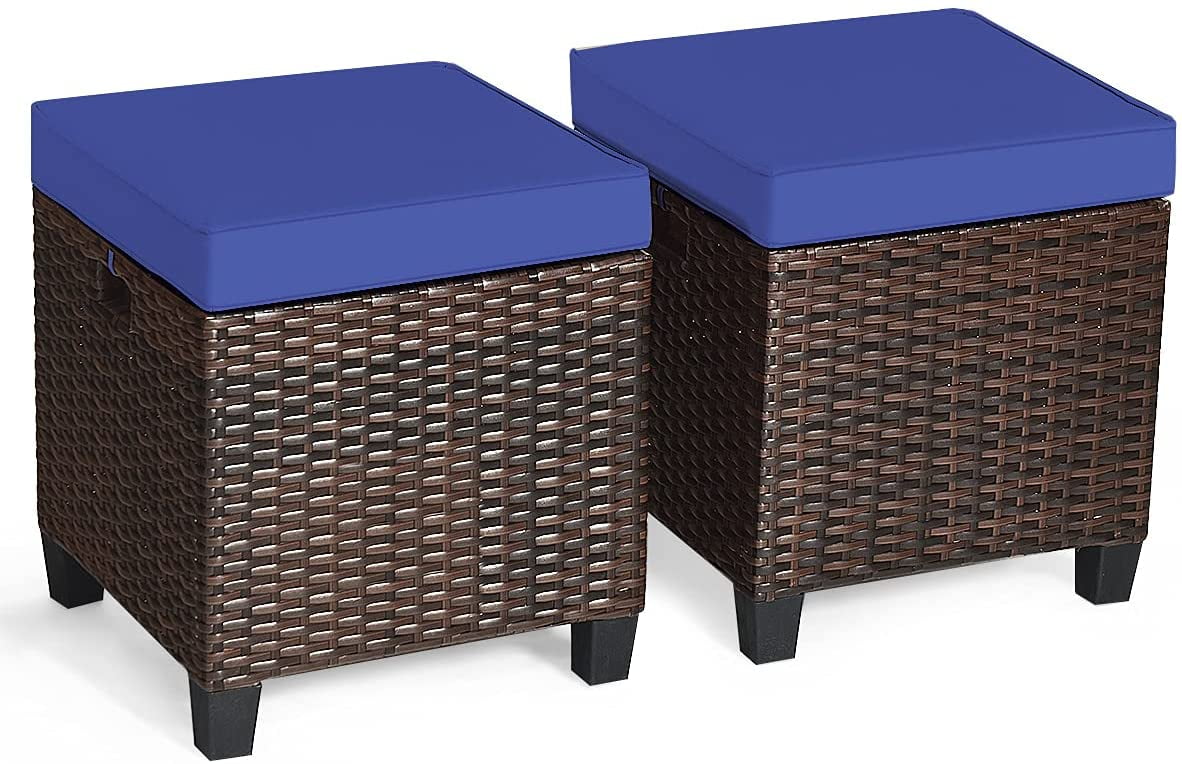 Set of 2 Outdoor Ottoman, 16
