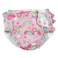 thumbnail image 1 of i play. Baby and Toddler Girls Ruffle Snap Reusable Absorbent Swim Diaper, 1 of 3