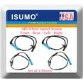 thumbnail image 1 of set 4x ABS Wheel Speed Sensor Front-Rear L/R Fits BMW 745i 745Li 760Li 2002-2003, 1 of 5