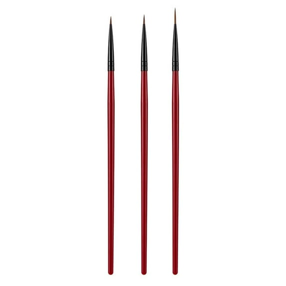 /set Nail Liner Brush Thin Stripe Drawing Pen UV French Gel Design Tool 5/7/11mm Tips Manicure