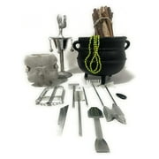 set de guerreros herramientas de oggun elegua carga de 21 palos santeria collar de orula piedra de rayo santeria ozun de guerreros