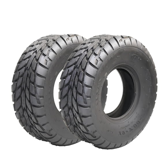 set of 2 All Terrain Tires atv tires 19X7-8(180/80-8) 4PR Tubeless, mini bike tires