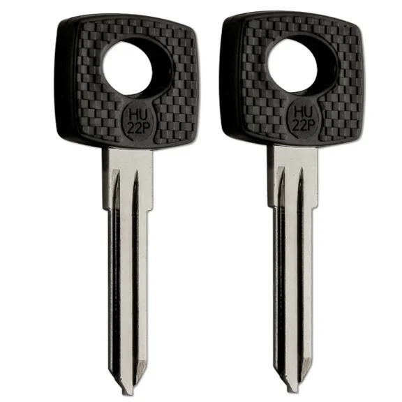 set of 2 MB15-P / HU22P-SI Mercedes Benz Mechanical Key
