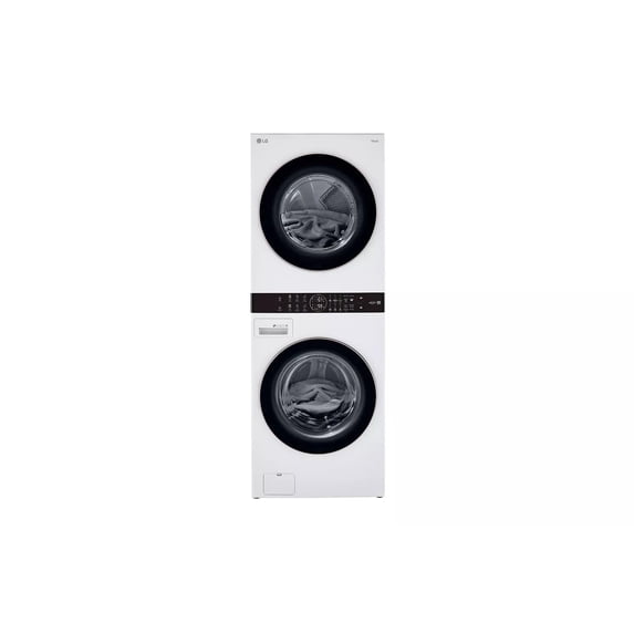 LG WKG101HWA 27 Inch Gas Front Load Laundry Center with Wi-Fi Enabled
