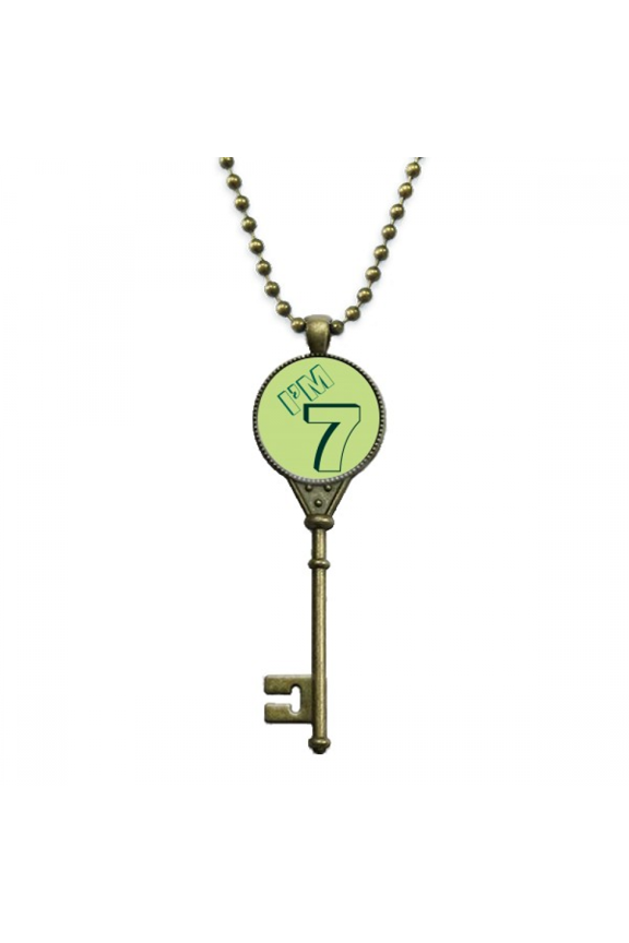 seven age digital birthday key necklace pendant tray embellished chain