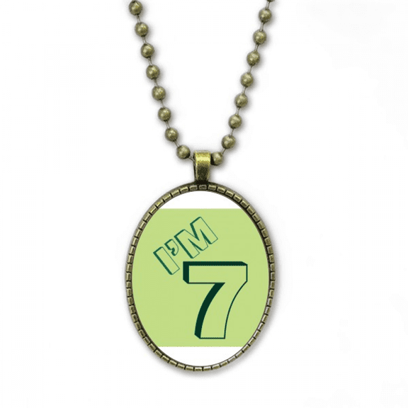 seven age digital birthday necklace vintage chain bead pendant jewelry collection